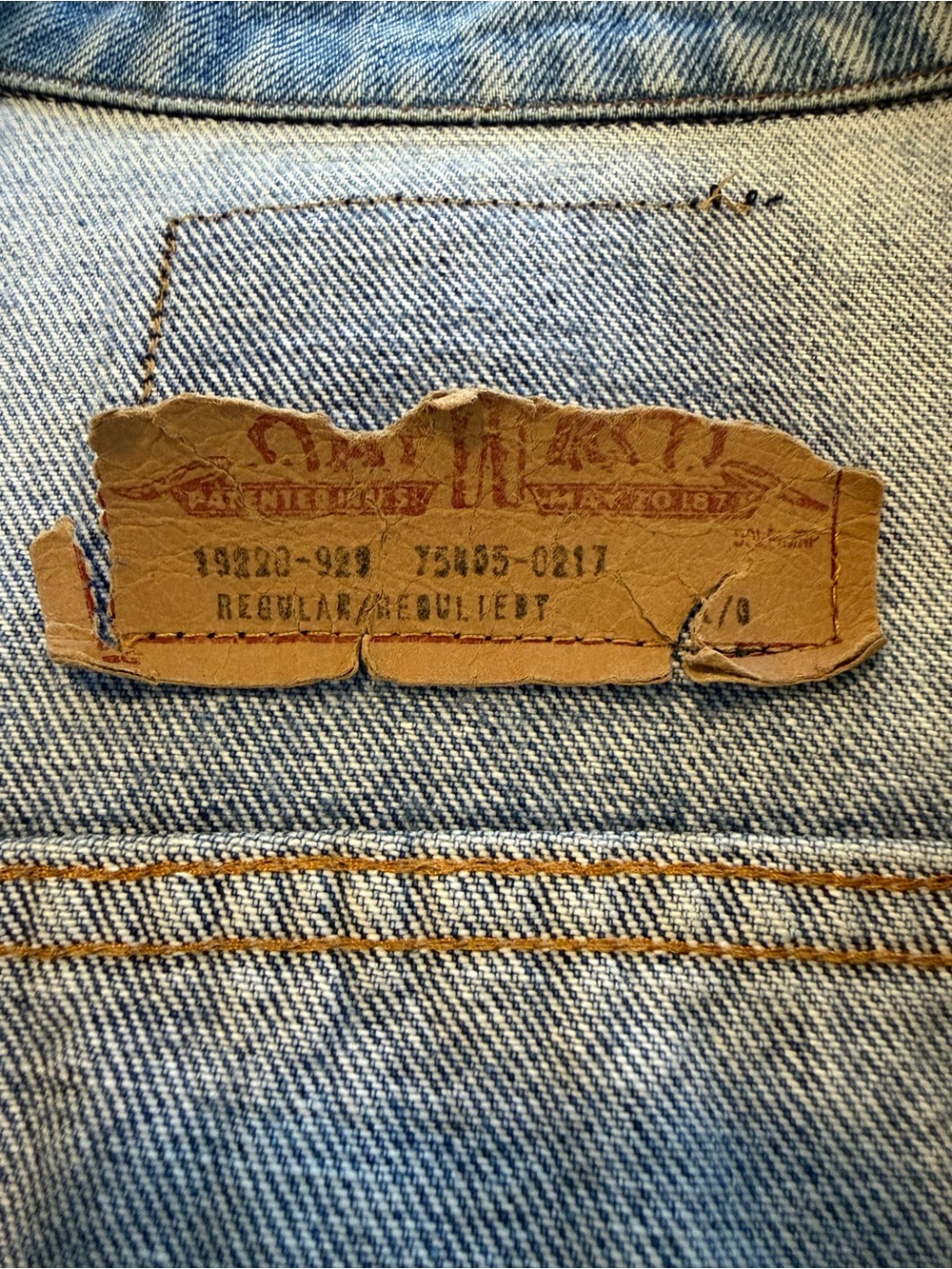 Vintage 1970/1980s Levi’s Type III Denim Jacket - Picture 12 of 16